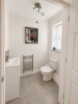 cloakroom- click for photo gallery